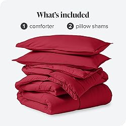 Bare Home Comforter Set - Queen Size - Ultra-Soft