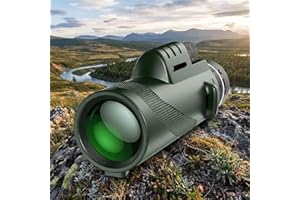 40X60 Monocular Telescope, Prism Compact Monoculars for Adults,HD Monocular Scope for Gifts, Outdoor Activity,Bird Watching,H