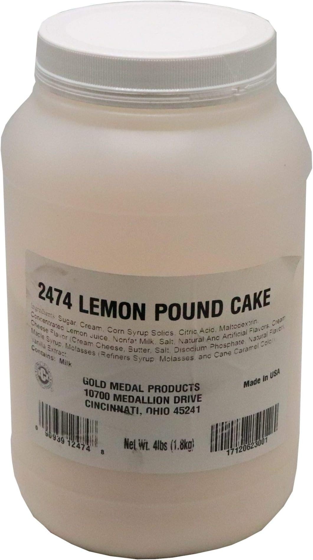 Beach City Wholesalers Savory Shakers Lemon Pound Cake Popcorn Seasoning 4 lb jar (1 count)