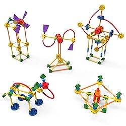 TINKERTOY - Retro Building Tin - 100 Parts