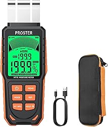 Proster Rechargeable Moisture Meter - Wall Moisture