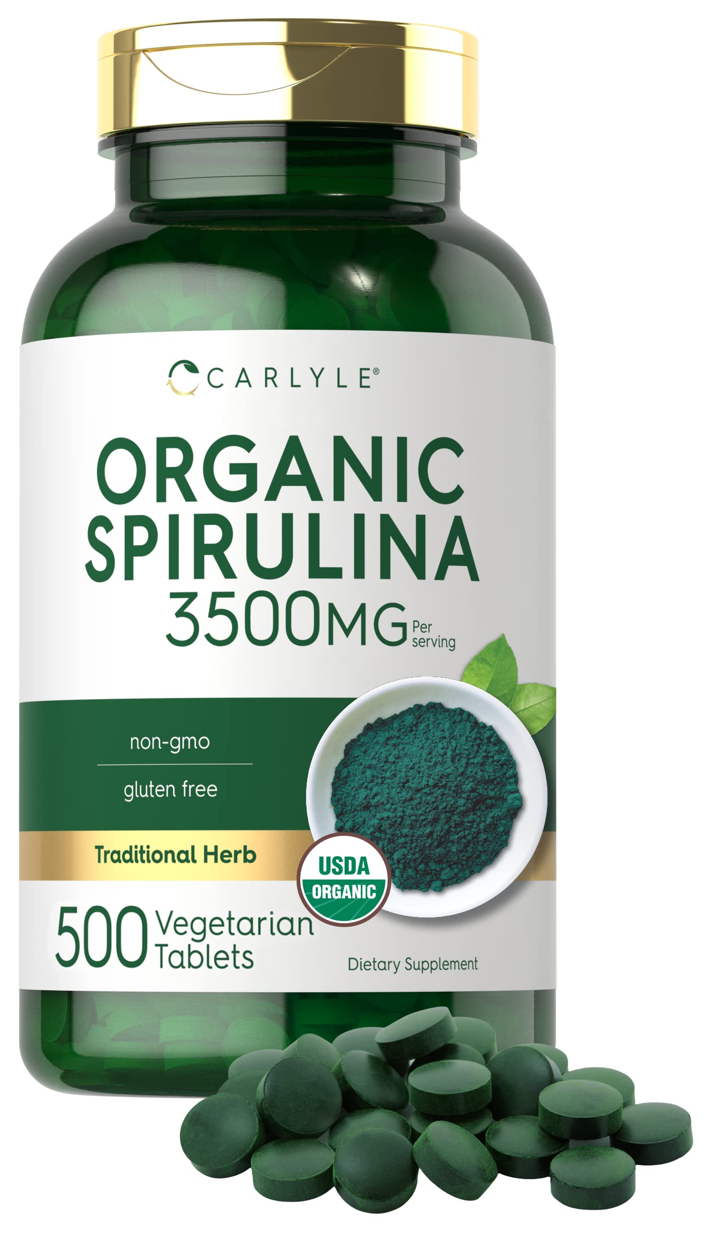 Organic Spirulina 3500 mg