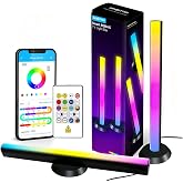 DAYBETTER Smart LED Light Bars,RGBICWW TV Light Bar for Living Room,Gaming | Remote and App Control,Color Changing,Timing,TV Backlights with Scene and Music Modes,Multiple Placement Options,Black