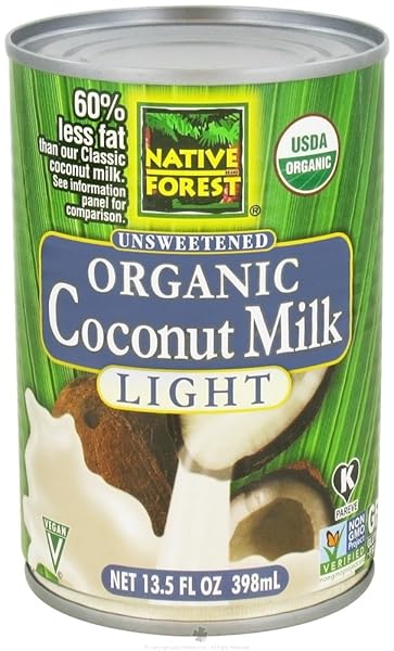 NATIVE FOREST ORGANIC LIGHT COCONUT MILK – 14 FL OZ