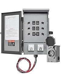 VEVOR Manual Transfer, 30-Amp 6-Circuit, Prewired