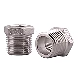 DERPIPE Stainless Steel Reducer Hex Flush