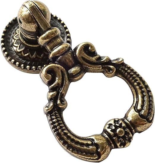MOOD.SC de bronce antiguo tiradores Dresser manijas de la inclinación