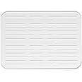 Brabantia 117466 Silicone Dish Drying Mat, Steel, Light Grey, 43.8 x 32.5 x 0.9 cm