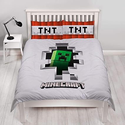 Amazon Com Character World Minecraft Creeper Dynamite Double