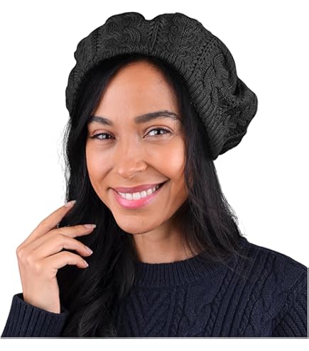 Classic Winter 100% Wool Warm French Art Basque Beret Tam Beanie