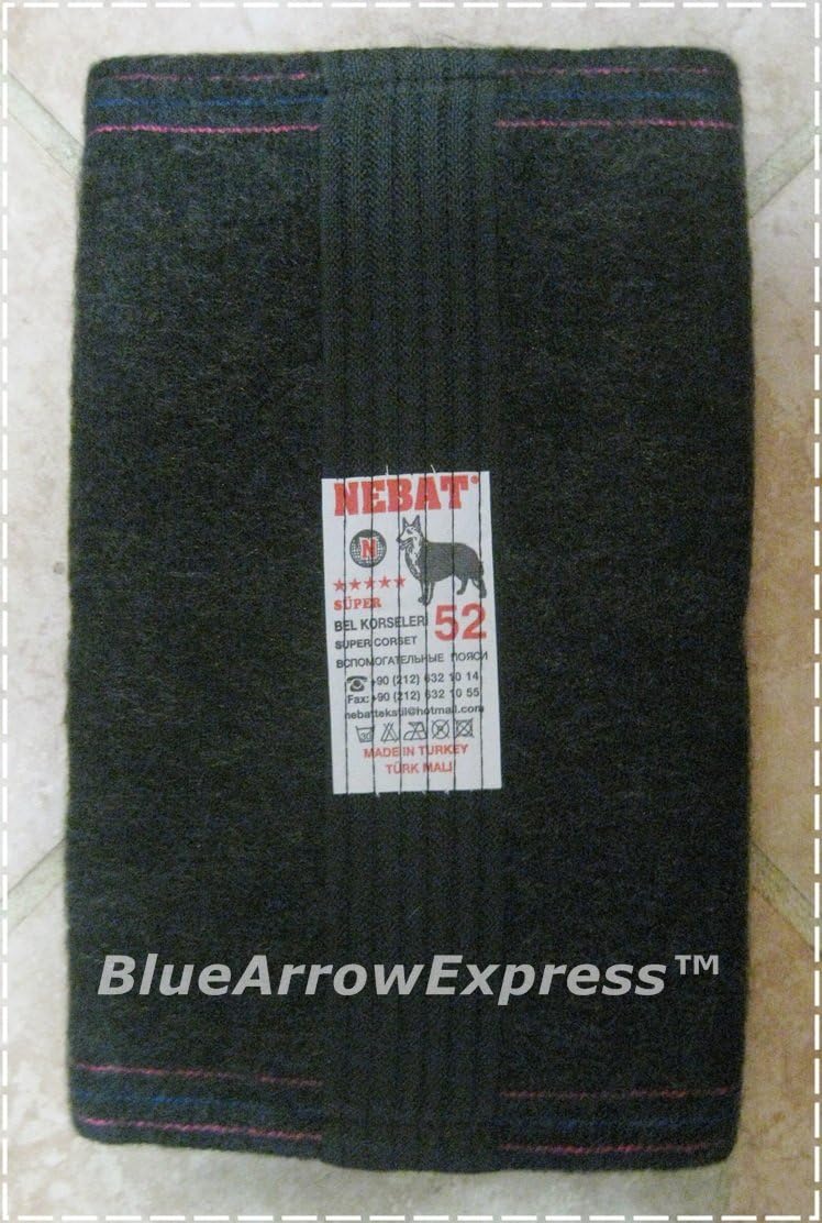 BlueArrowExpress™ Warming/Supporting Dog's Back Belt - Sciatica, Osteohondrosis,Spine Injury & More (XLarge)