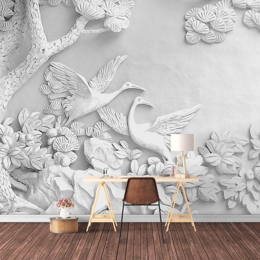 SIGNFORD Wall Mural 3D View Pattern Removable Wallpaper Wall Sticker for Bedroom Living Room - 100x144 inches