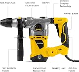 Enventor 1500W Hammer Drill SDS-Plus 360° Handle Concrete Masonry Wood view 2