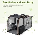 Lekesky Large Cat Carrier Backpack Expandable Pet Carrier for Dogs Cats up to view 3