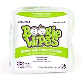 Baby Wipes Unscented by Boogie Wipes, Wet Wipes for Face, Hand, Body & Nose, Made with Vitamin E, Aloe, Chamomile and Natural