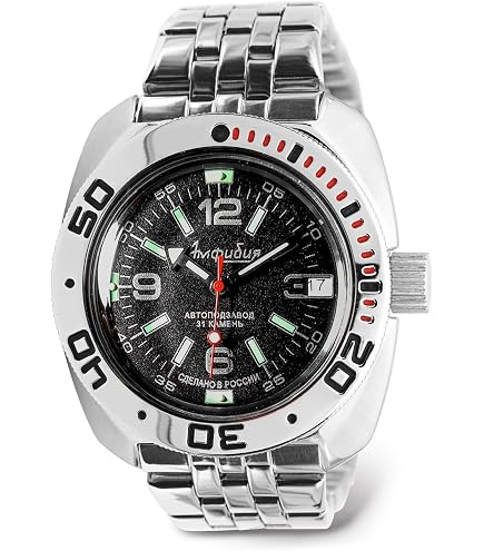 Amazon.com: Vostok | Amphibian Automatic Self-Winding Russian