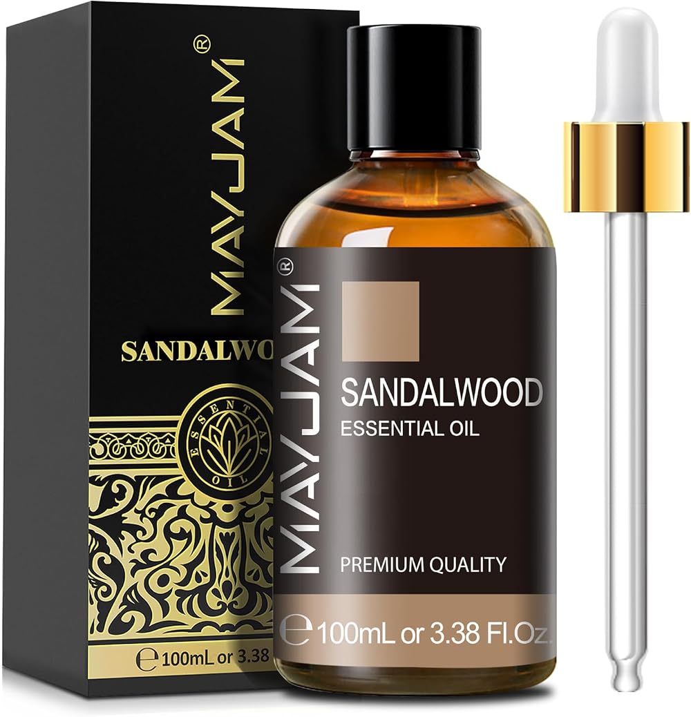 MAYJAM Sandalwood Essential Oils 100ML Diffuser Humidifier DIY