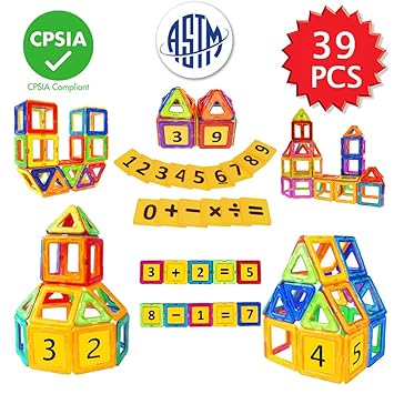 Coodoo Magnetic Building Blocks Construction Stem Toys For Brain Development 3 Year Old Boys And Girls Educational Magnetic Tiles Kit Gifts Starter #toys #for #brain #development Coodoo Magnetic Building Blocks Construction Stem Toys For Brain Development 3 Year Old Boys And Girls Educational Magnetic Tiles Kit Gifts Starter