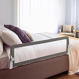 ebebek baby plus Extra Wide Toddler Bed Rail 150x48.5x35 cm Grey/White view 6