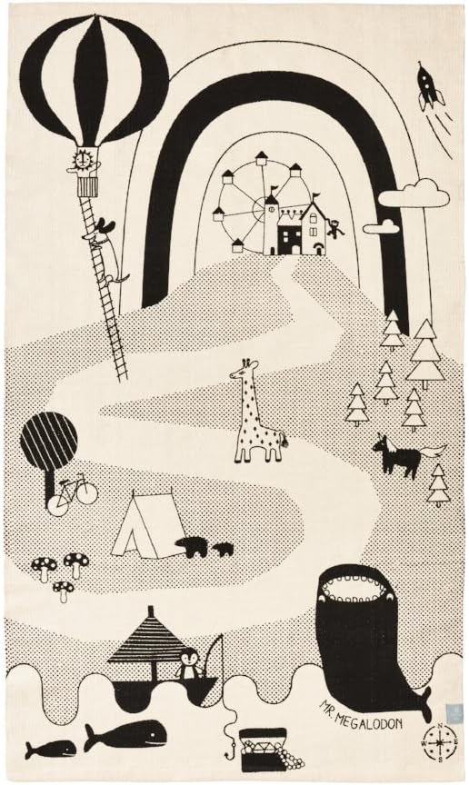 OYOY Mr Megalodon Adventure Rug