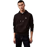 Calvin Klein Men's Monogram Logo Fleece Hoodie