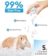 50L Hamster Bedding 99% Dust Free Odor Control Paper Bedding view 2