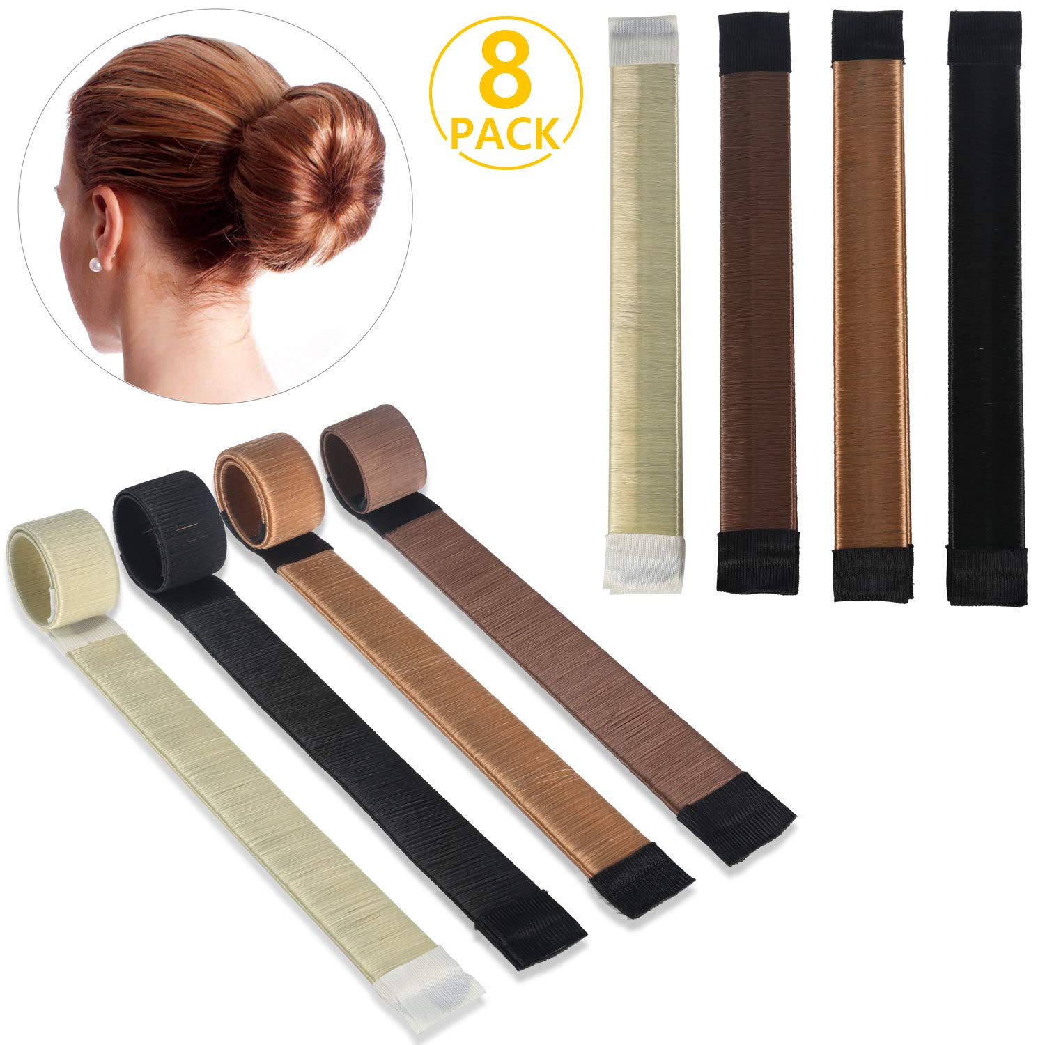 Hair Styling Accessories Ivencase 8pcs Hair Styling Set Magic Diy