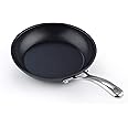 Cooks Standard Frying Omelet Pan, Classic Hard Anodized Nonstick 8-Inch/20cm Saute Skillet Egg Pan, Black