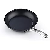 Cooks Standard Frying Omelet Pan, Classic Hard Anodized Nonstick 8-Inch/20cm Saute Skillet Egg Pan, Black