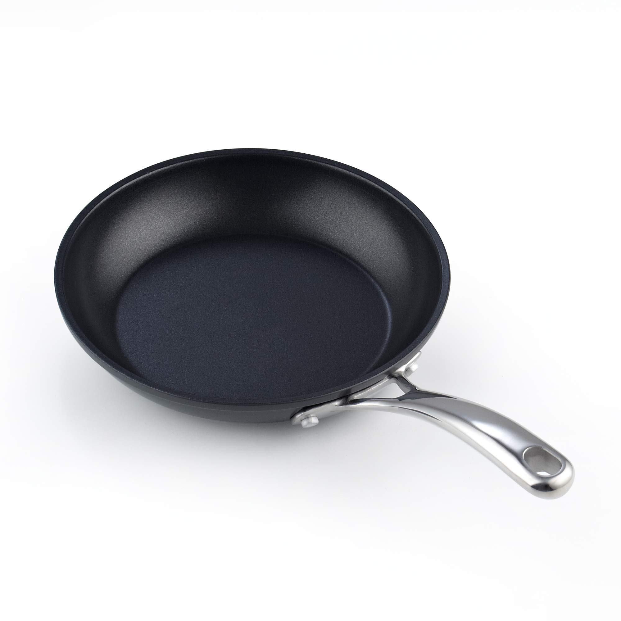 Cooks Standard 02569 8-Inch/20cm Nonstick Hard Anodized Fry Saute Omelet Pan, Black, Aluminum