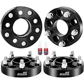 EZISOE 1.25" 5x4.5 to 5x5 Hubcentric Wheel Adapters 4PCS 71.5mm 1/2"-20 | Fit Ford Explorer Mustang Ranger, Jeep Wrangler YJ/TJ Cherokee XJ. 1.25" 5x114.3mm to 5x127mm Convert Wheel Adapter