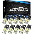 GIVEDOUA 7443 LED Brake Bulbs 7440 Brake Lights T20 992 7441 7444 7443 LED Bulbs Super Bright 18SMD 5050 Chips Used for Brake Lights, Backup Reverse Lights, Tail Lights, Pack of 10pcs