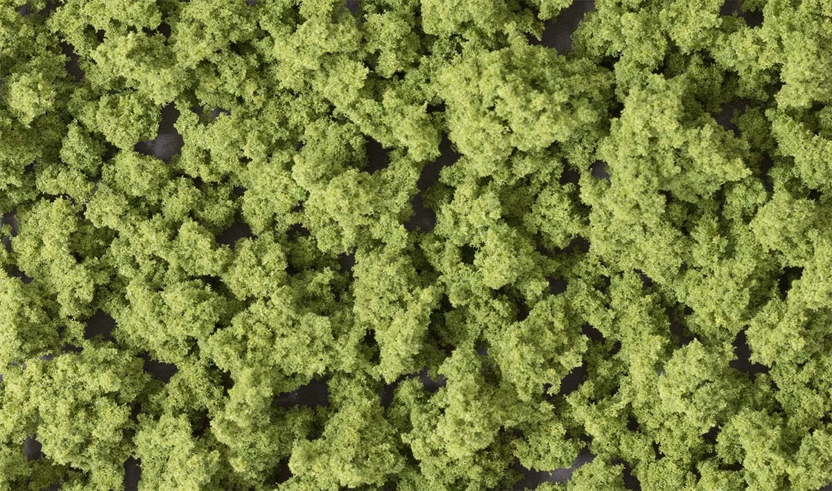 Woodland Scenics Foliage Bushes 18 to 25.2 Cubic Inches-Light Green