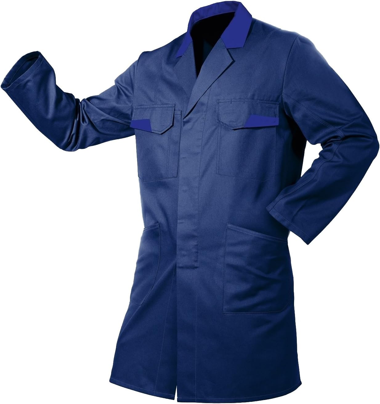 Kubler 1L465365-4846-3XL Vita Mix Coat, Dark Blue/Cornflower Blue, 3X-Large