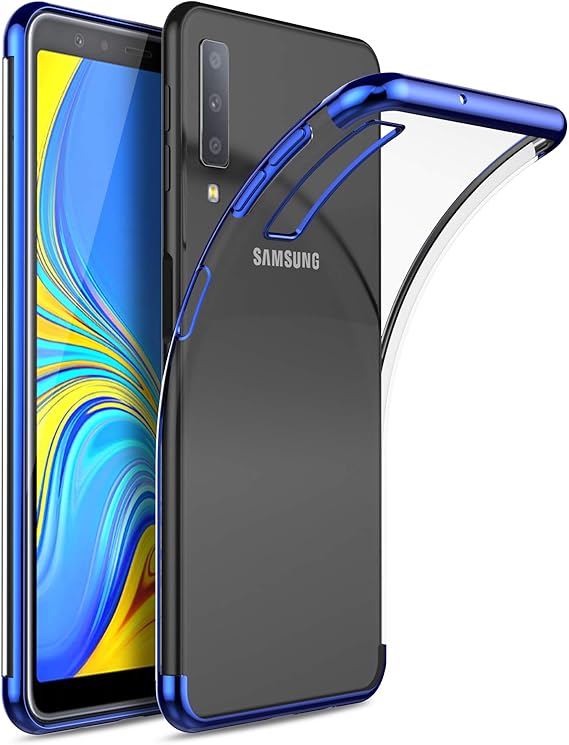 IVSO Funda para Samsung Galaxy M30 - Resistente a los arañazos Premium Flexible Suave Antideslizante a Prueba de Golpes TPU Carcasa para Samsung Galaxy M30 Smartphone, Azul: Amazon.com.mx: Electrónicos