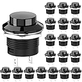 DIYhz 20Pcs AC250V/3A AC125V/6A Off(ON) NO Lock