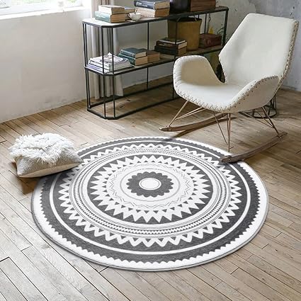 Amazon Com Momo Rug Nordic Kreative Runde Teppich Wohnzimmer