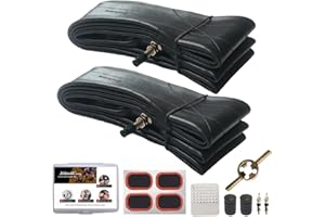 ZLGOUES 80/100-21 90/90-21 Dirt Bike Tube Motorcycle Tube 80/90-21 90/100-21 2.75/3.00-21 (300/325-21) for Klr 650/450 Mh90-21 Front Motorcycle Tire Tube-Heavy Duty-3mm Thick - TR4