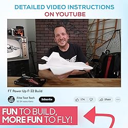 POWERUP The 4.0 F-22 Raptor® Foam Jet Kit. DIY