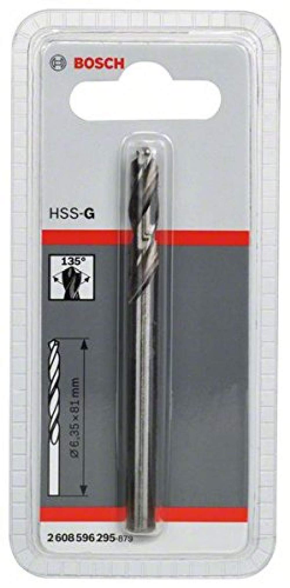 Bosch Professional 2608596295 HSS Pilot Drill 81mm for SDS+ & HexShank Arbor