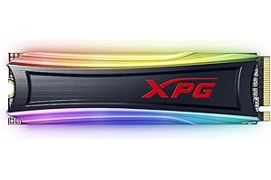 XPG S40G 1TB RGB 3D NAND PCIe Gen3x4 NVMe 1.3 M.2 2280 Internal SSD (AS40G-1TT-C)