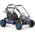 MotoTec Mud Monster XL 60v 2000w Electric Go Kart Full Suspension Blue
