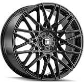 Touren TR78 Gloss Black Wheel with Alloy Steel (20 x 9. inches /5 x 114 mm, 35 mm Offset)