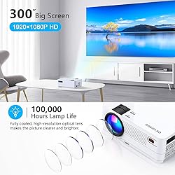 Native 1080P Projector with WiFi and Two-Way