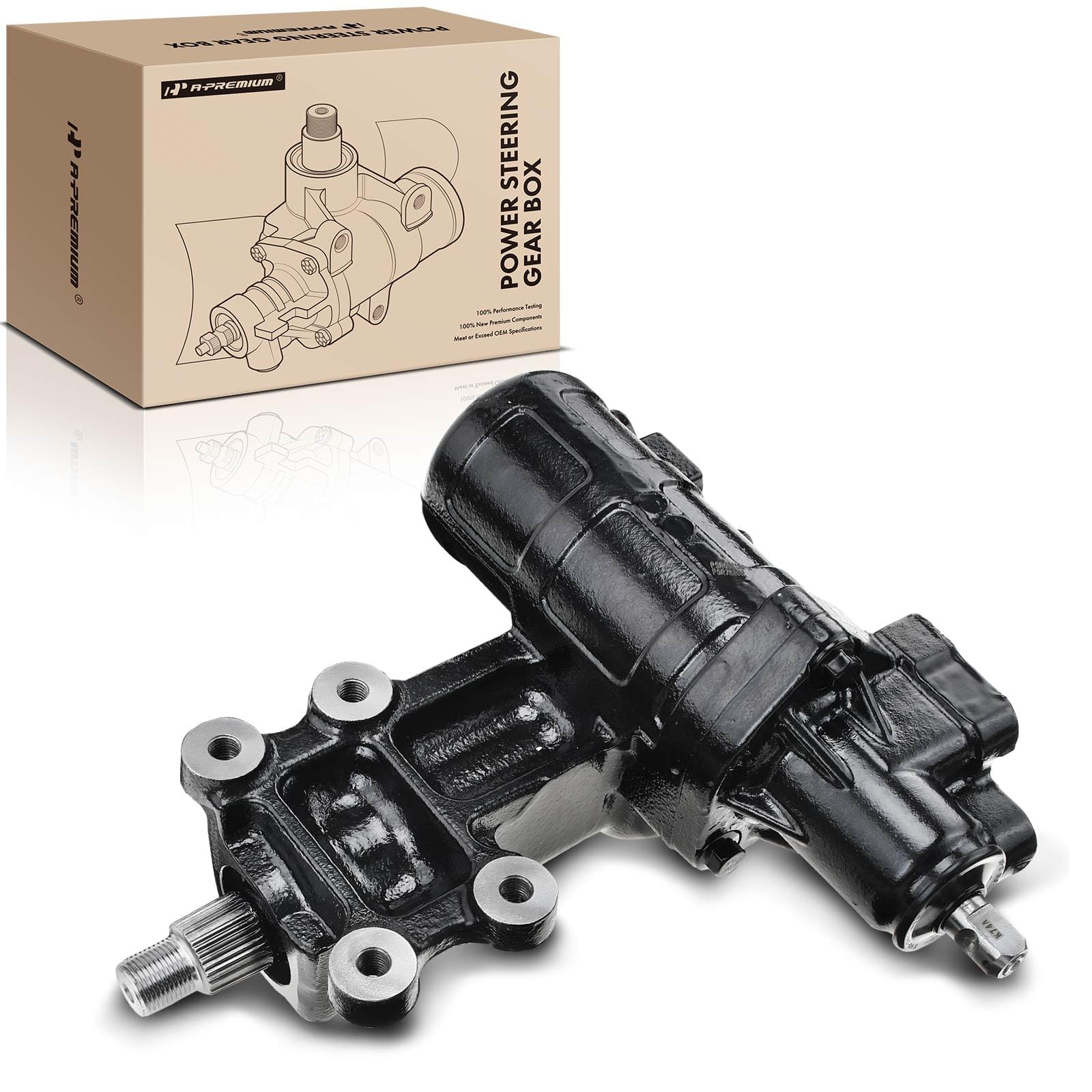 A-Premium - Caja de cambios de dirección asistida compatible con Jeep Wrangler 2007-2009/2011-2017, Wrangler JK 2018, 3.6L 3.8L, Sport Utility 2 puertas solamente, Reemplazar # 68052897AC