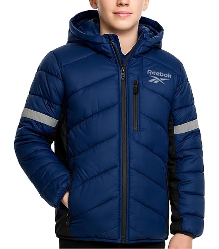 Amazon.com: DKNY Boys Puffer Jacket - Heavyweight Sherpa Lined 
