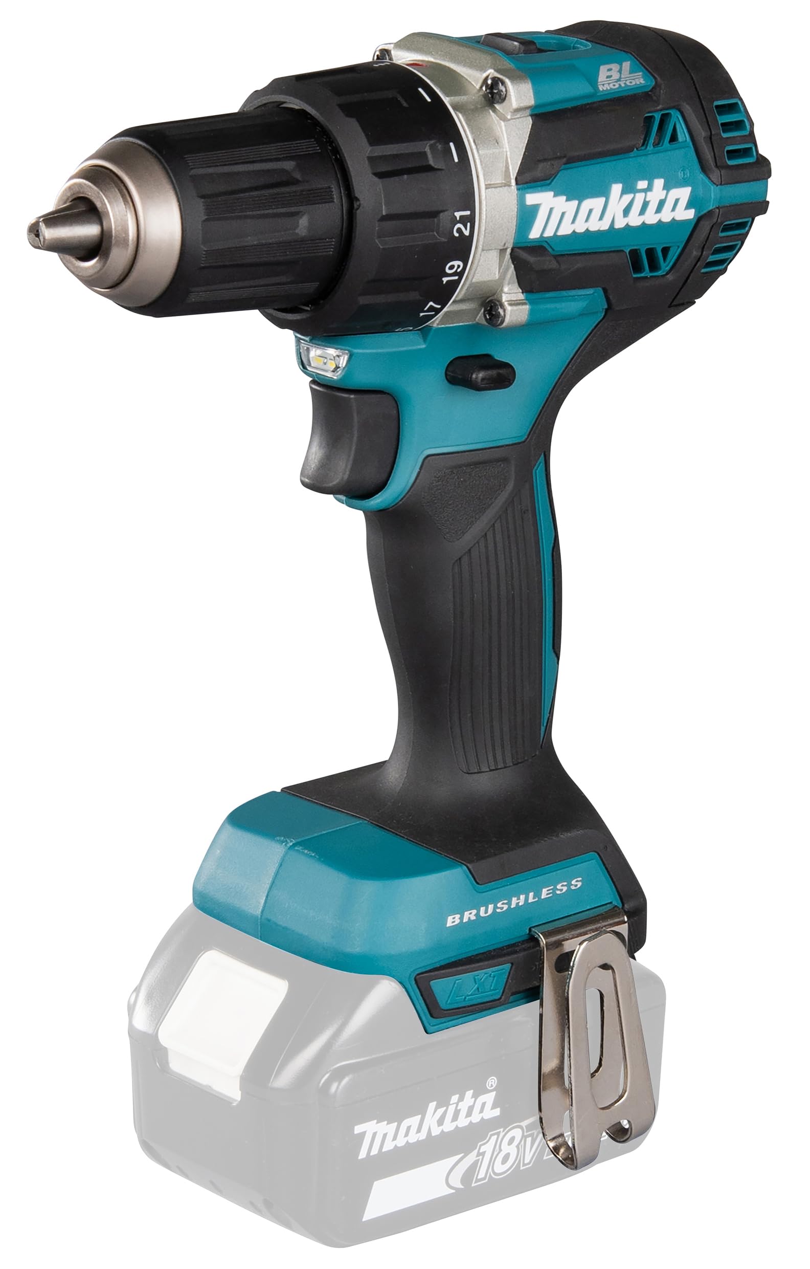 Makita DDF484Z 18V Li-Ion LXT Brushless Drill Driver - Batteries and Charger Not Included