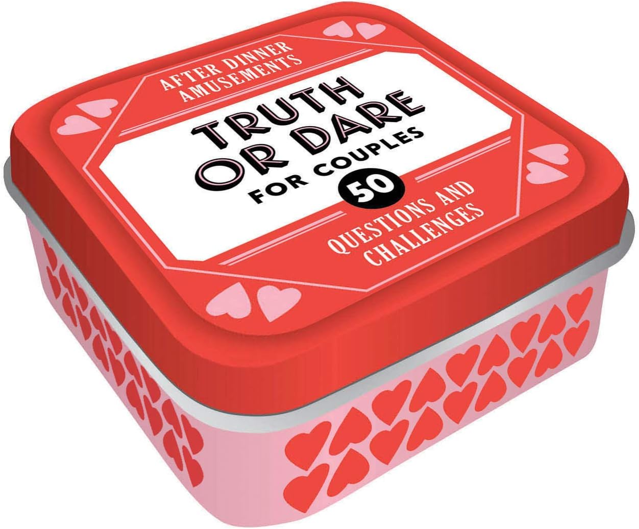 After Dinner Amusements: Truth or Dare for Couples: 50 Questions and Challenges (Sexy Date Night Card Game for Couples, Naughty Adult Game for Couples): Chronicle Books: Toys & Games