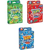 I Spy Card Game Bundle - I Spy Match! + I Spy Snap! + I Spy Go Fish! - Bundle of 3 Games