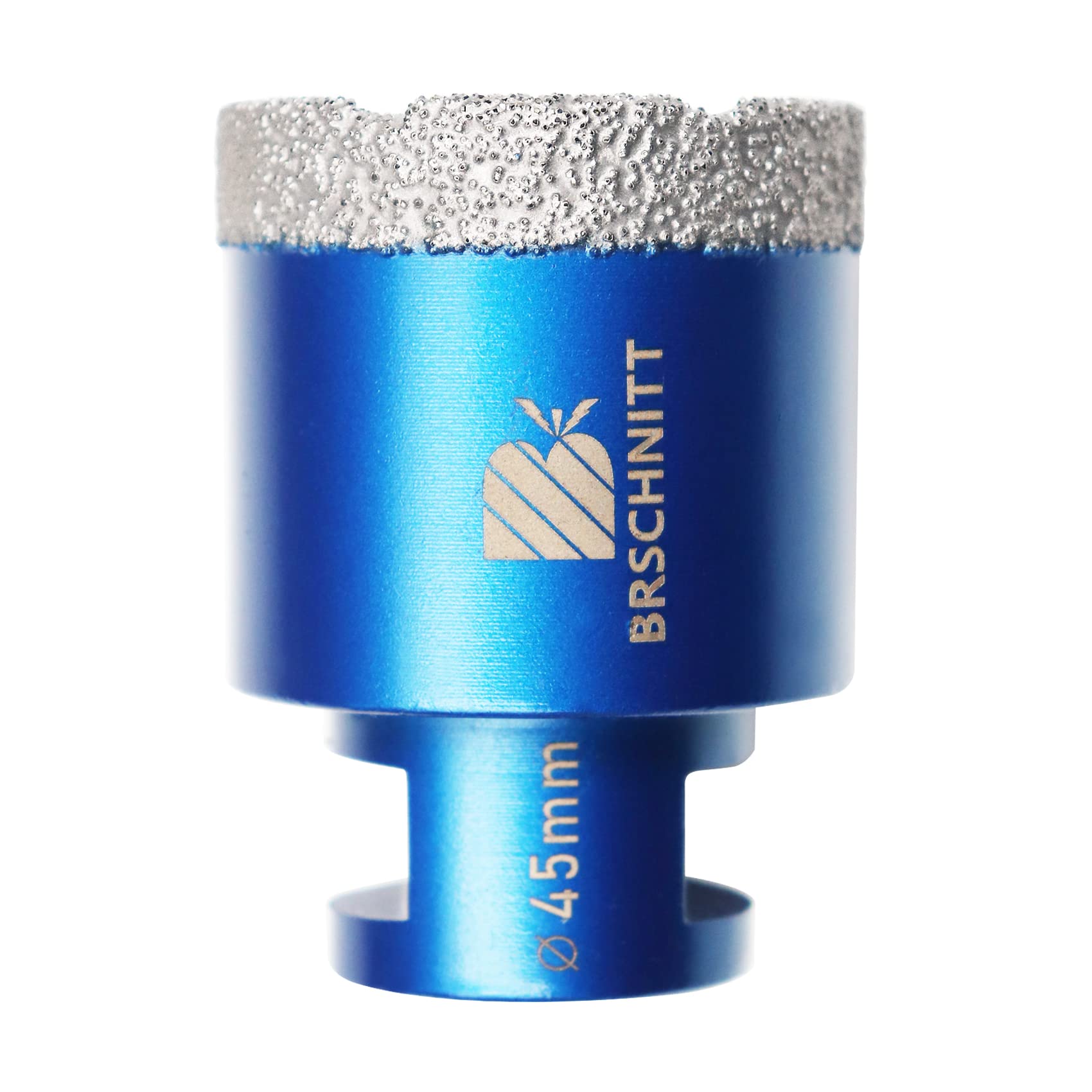 Diamond Drill Bit 45mm,BRSCHNITT 1pc M14 Vacuum Brazed Diamond Tip Drill Bit for Tile Porcelain Stoneware Ceramic Marble Granite Drilling,Suitable For Angle Grinders — image 1